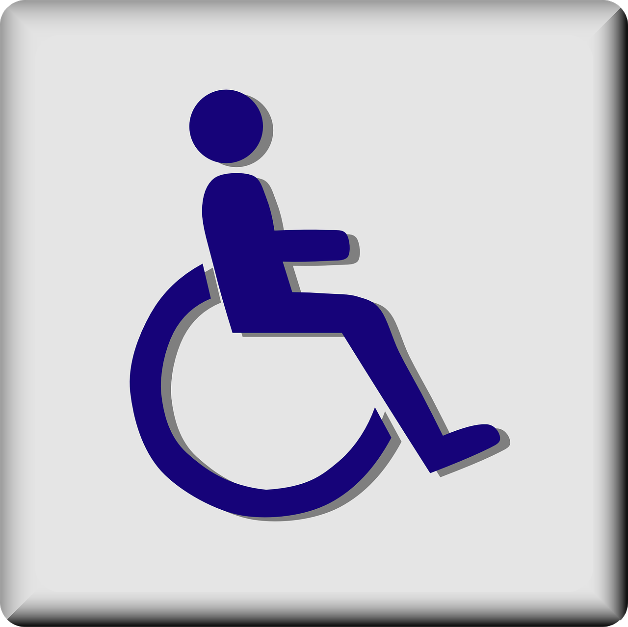 Neįgaliųjų Vežimėlis, Įrenginys, Neįgalieji, Viešbutis, Ženklas, Simbolis, Piktograma, Neįgalus, Negalia, Parama