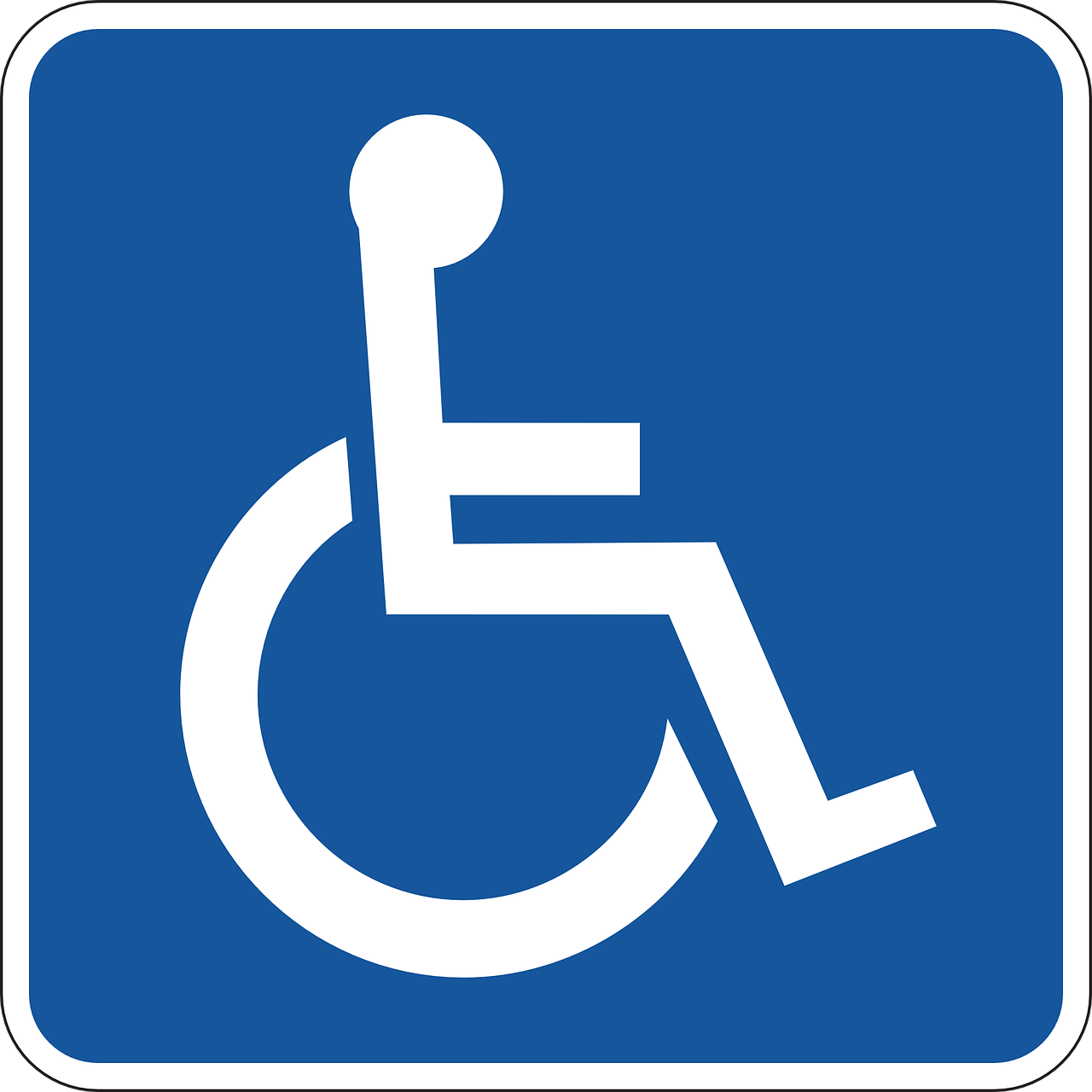 Neįgaliųjų Vežimėlis, Automobilių Stovėjimo Aikštelė, Neįgalus, Neįgalieji, Parkas, Negalia, Informacija, Ženklas, Simbolis, Negalia