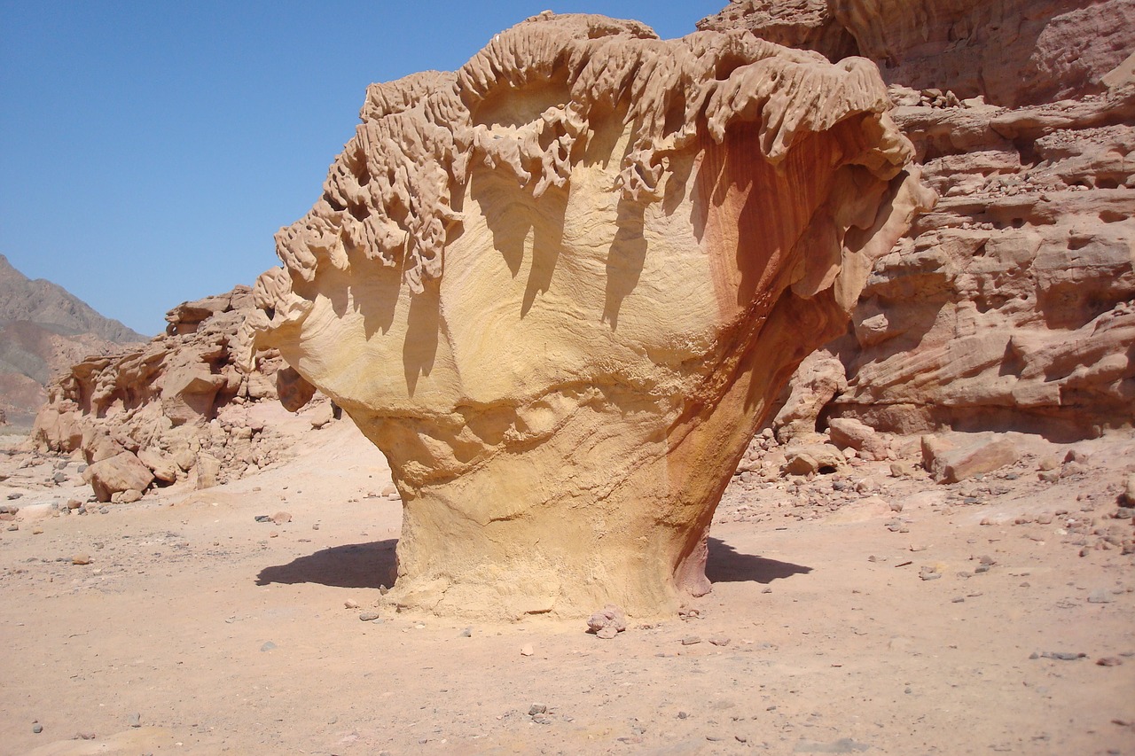 Balta Dykuma, South Sinai, Grybai Iš Akmens, Nemokamos Nuotraukos,  Nemokama Licenzija