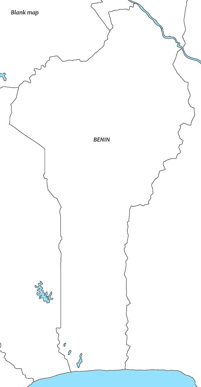 Baltas Žemėlapis, Beniinas, Beninas, Žemėlapis Tuščias, Vakarų Afrika, Žemėlapis, Pasaulis, Nemokamos Nuotraukos,  Nemokama Licenzija