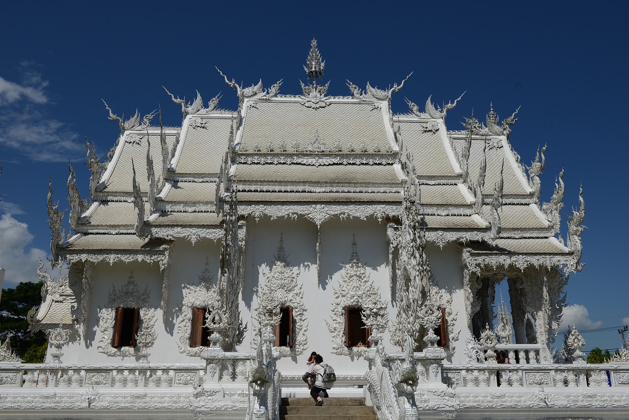 Balta Šventykla, Tailandas, Chiang Rai, Nemokamos Nuotraukos,  Nemokama Licenzija