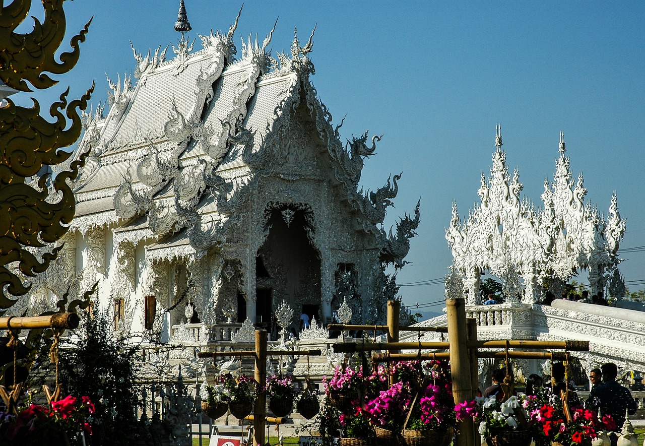 Balta Šventykla, Chiang Rai, Tailandas, Nemokamos Nuotraukos,  Nemokama Licenzija