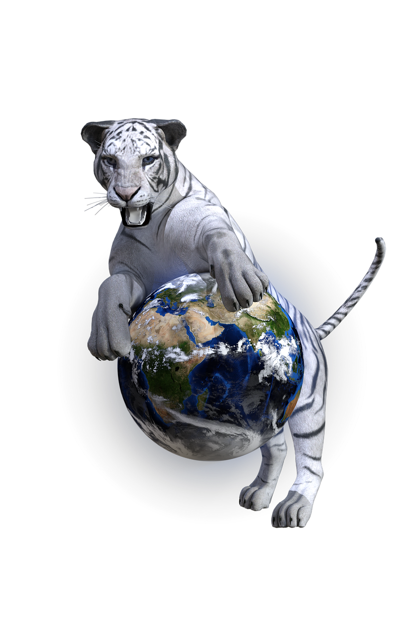 Baltasis Tigras, Tigras, Gaublys, Pasaulis, Wildcat, Baltos Bengalijos Tigras, Plėšrūnas, Nemokamos Nuotraukos,  Nemokama Licenzija