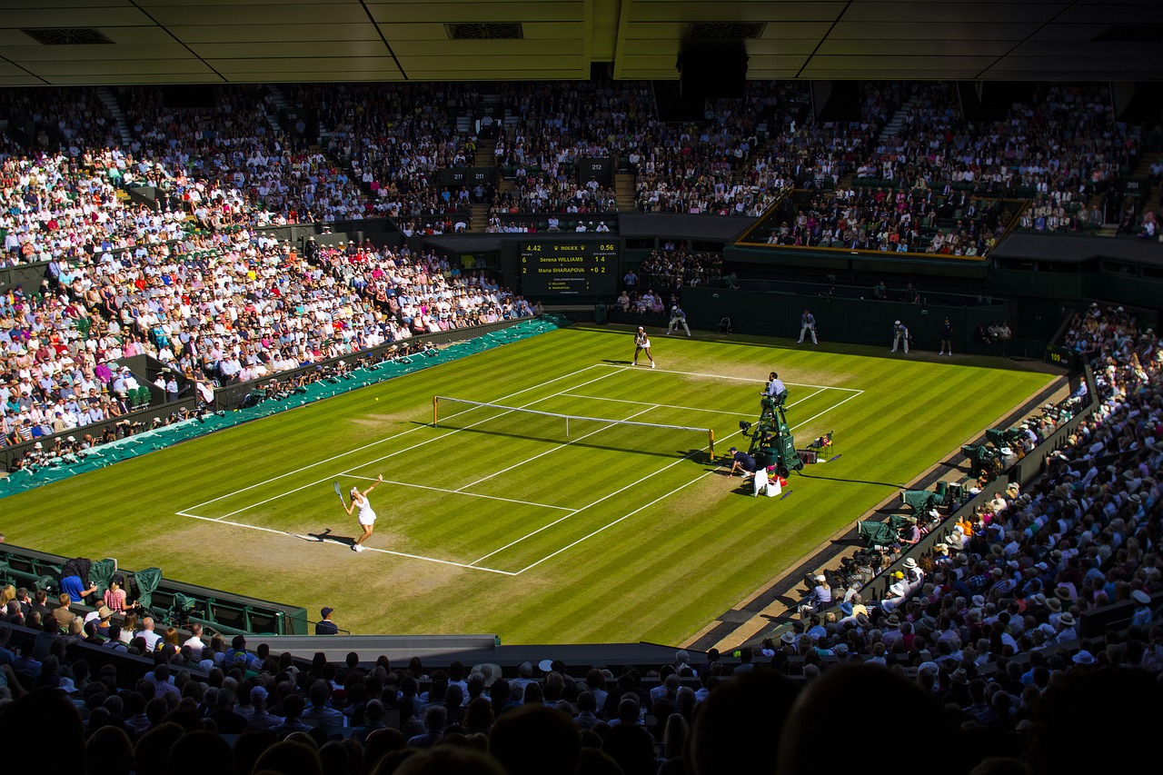 Wimbledonas, Galutinis, Tenisas, Centro Teismas, Sportas, Moterys, Londonas, Nemokamos Nuotraukos,  Nemokama Licenzija