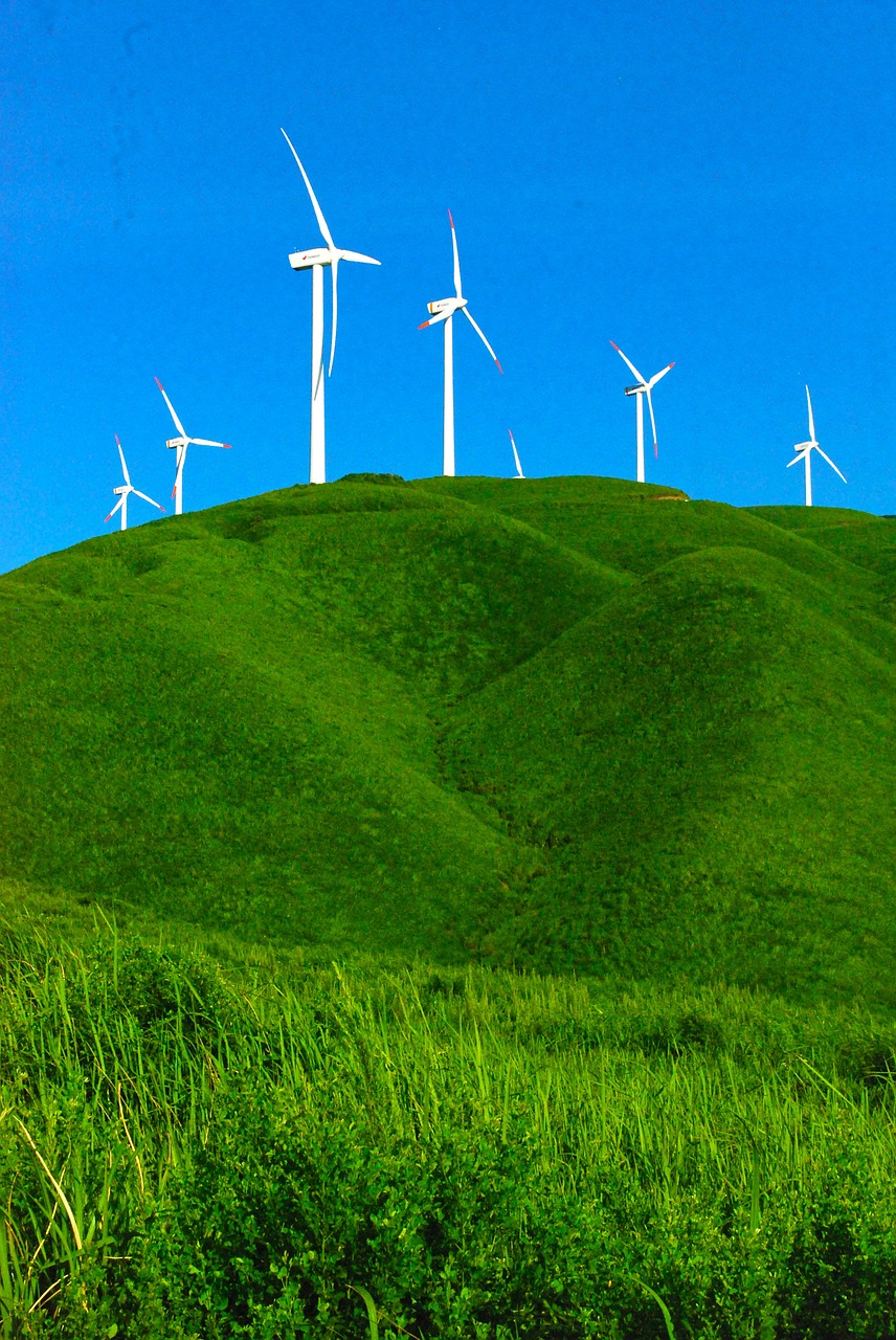 Vėjas, Vėjo Turbina, Energija, Dangus, Vėjo Turbinos, Atsinaujinanti Energija, Tvarus, Mėlynas, Švarus, Vėjo Energija
