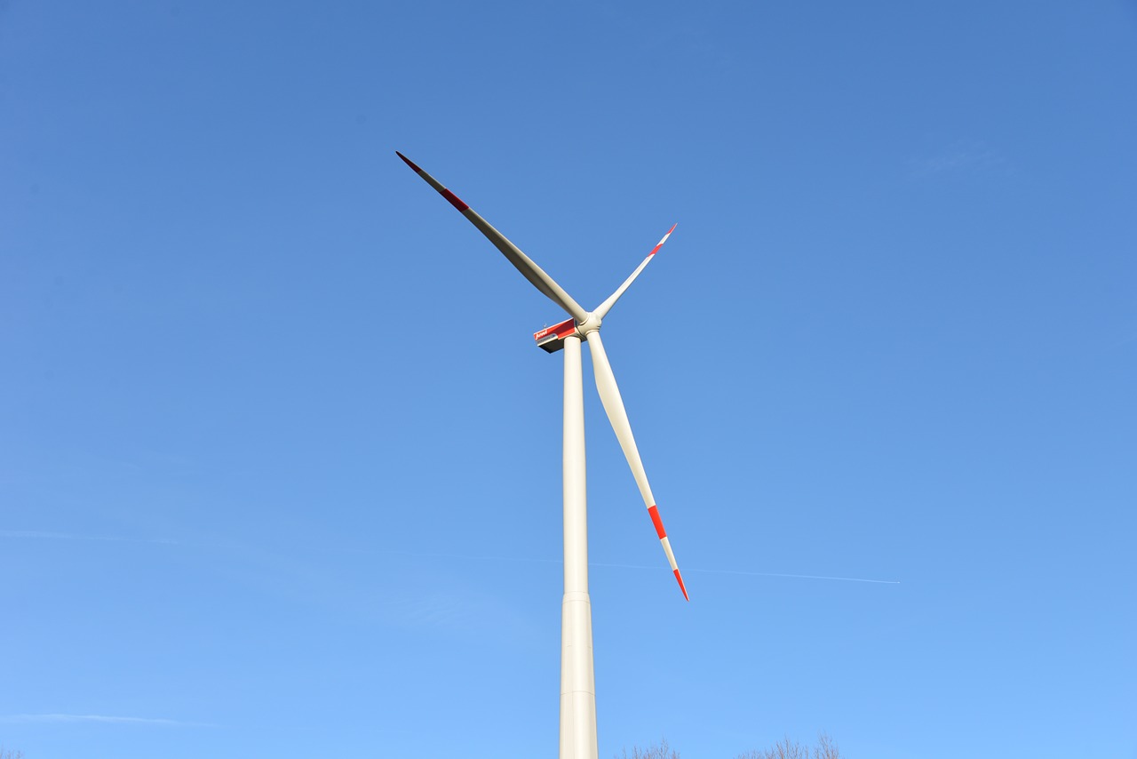 Vėjo Energija, Pinwheel, Energija, Ekologinė Energija, Vėjo Energija, Dangus, Mėlynas, Aplinkosaugos Technologijos, Rotorius, Vėjas