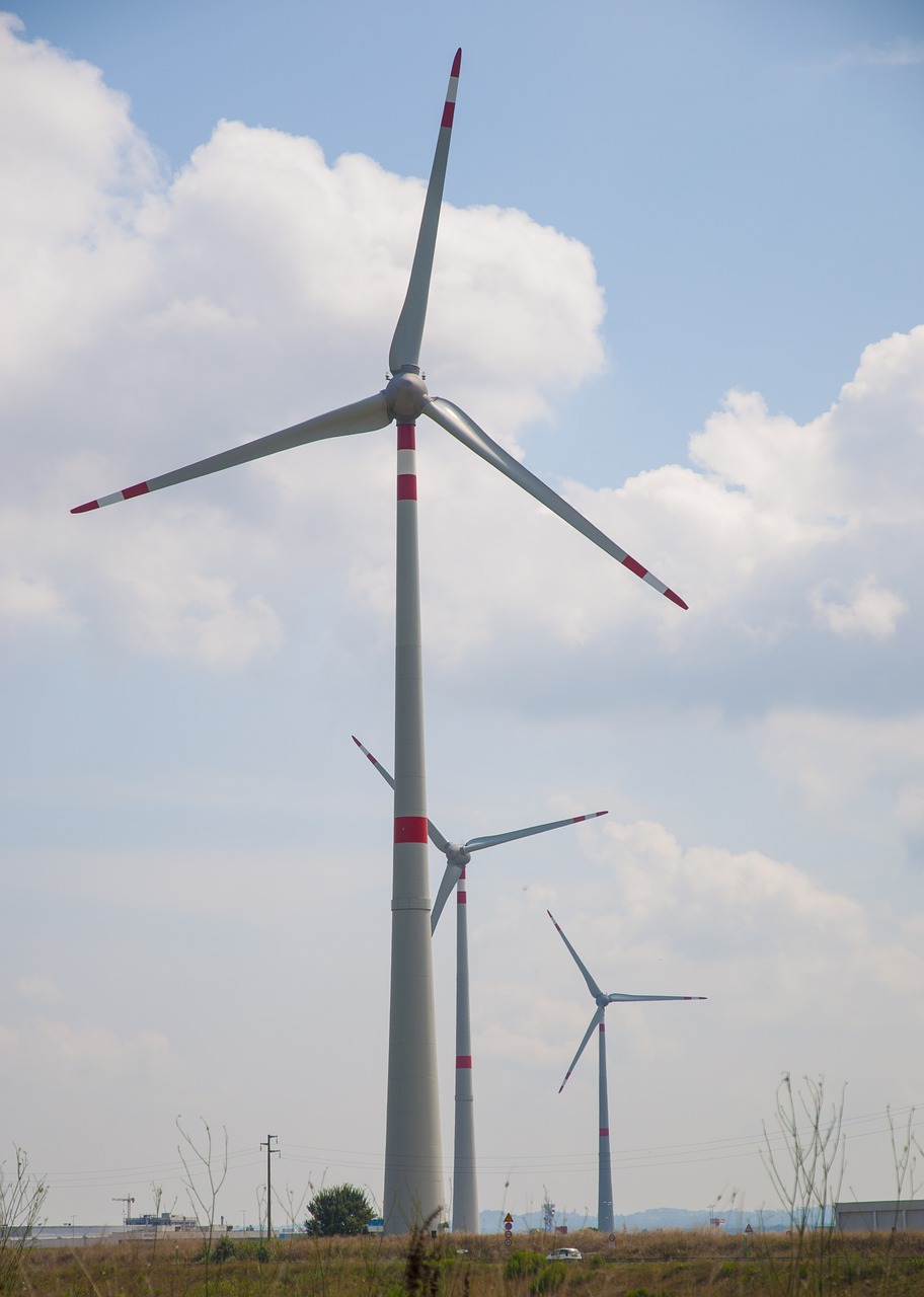 Vėjo Jėgainių Parkas, Vėjo Turbinos, Atsinaujinanti Energija, Vėjas, Pontedera, Nemokamos Nuotraukos,  Nemokama Licenzija