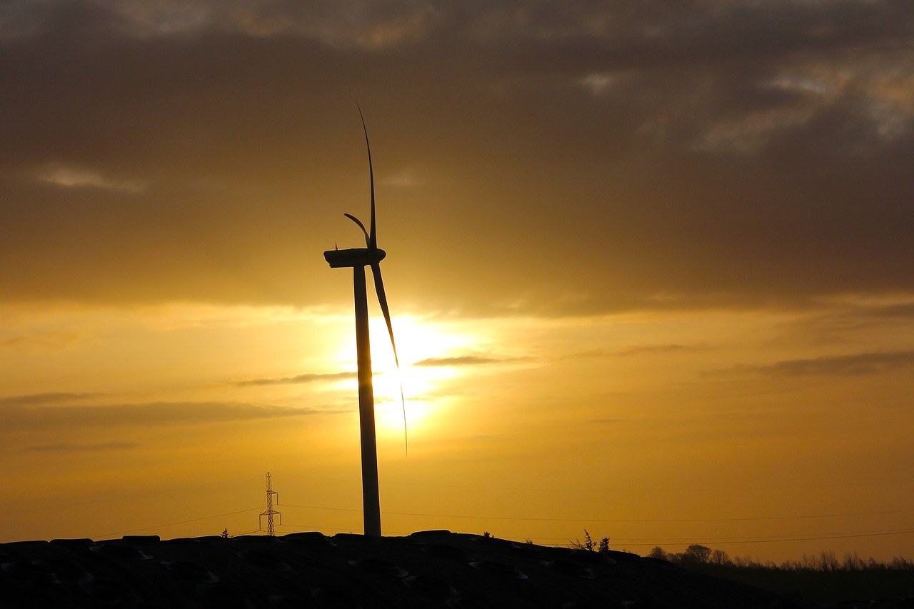 Vėjo Turbina, Saulės Šviesa, Karštas, Denmark, Vasara, Nemokamos Nuotraukos,  Nemokama Licenzija