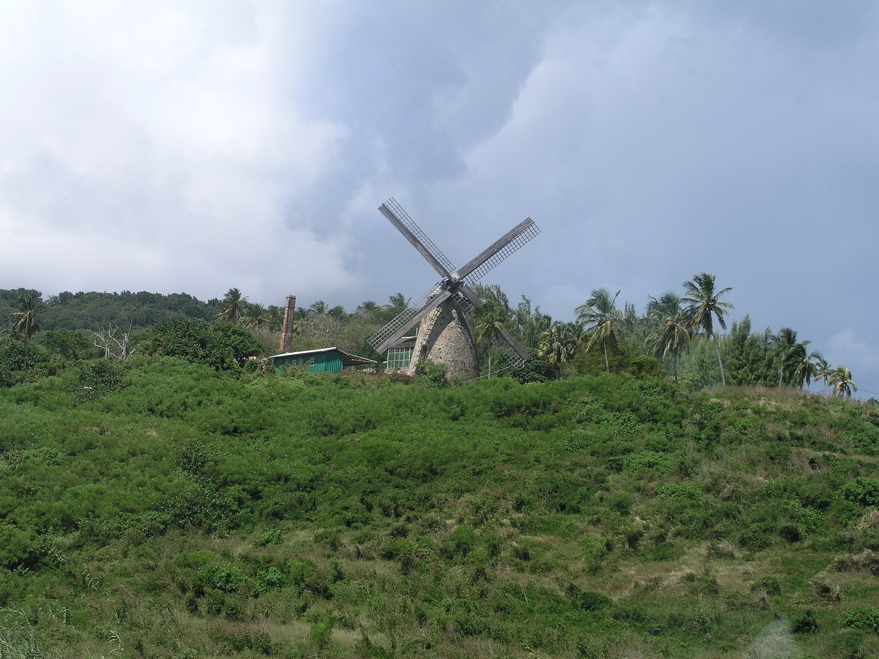 Vėjo Malūnas, Barbados, Sala, Kelionė, Karibai, Jūra, Vandenynas, Atogrąžų, Kranto, Papludimys