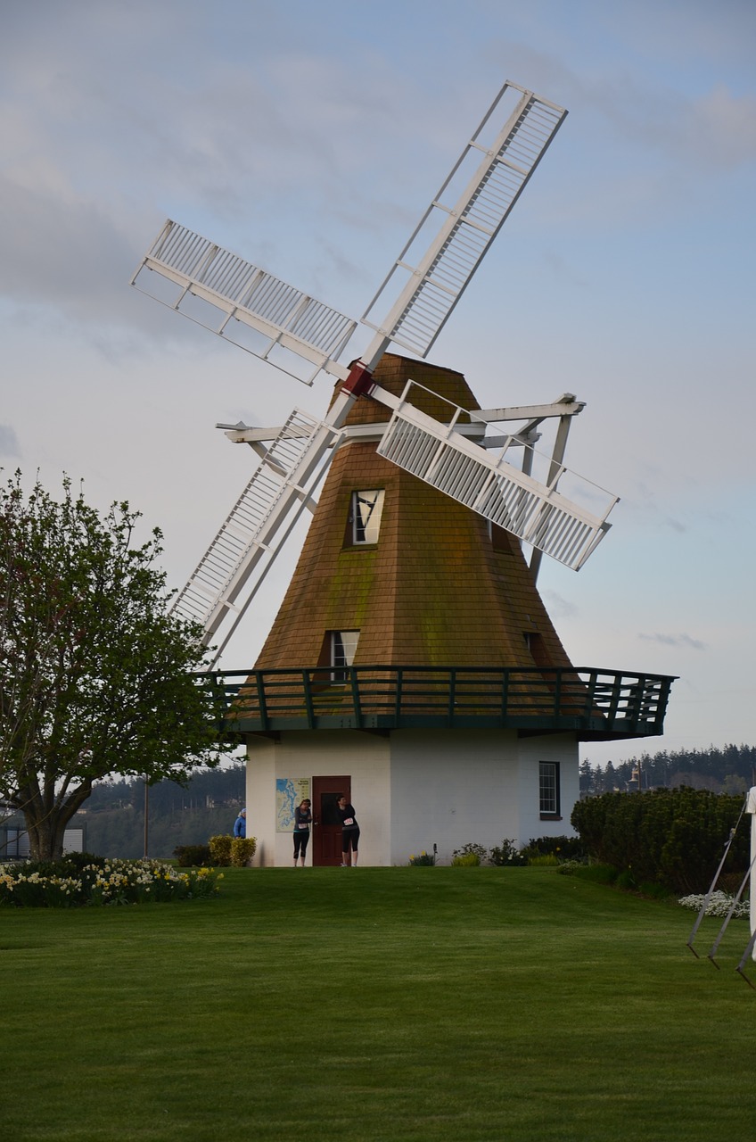 Vėjo Malūnas, Lauke, Žolė, Kaimas, Kaimas, Olandų, Kultūra, Kelionė, Architektūra, Nemokamos Nuotraukos