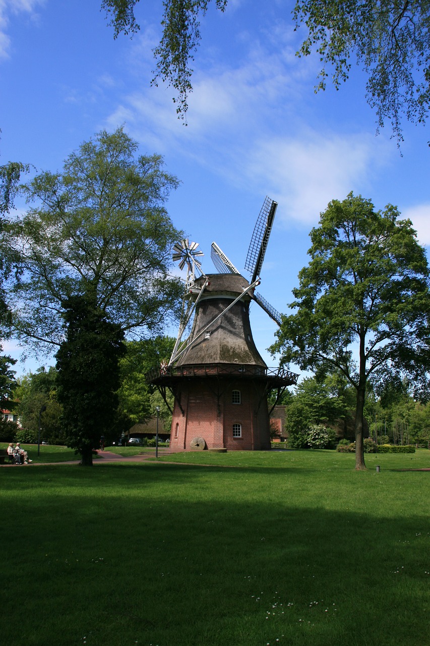 Windmill,  Ammerland,  Bad Zwischenahn,  Švilpukas, Nemokamos Nuotraukos,  Nemokama Licenzija