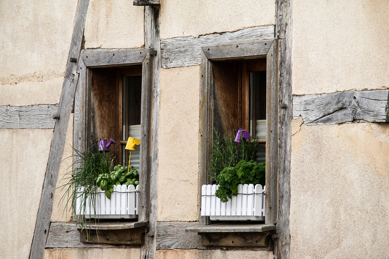 Langas, Santūra, Fachwerkhaus, Namai, Pastatas, Hauswand, Siena, Architektūra, Mediena, Baras