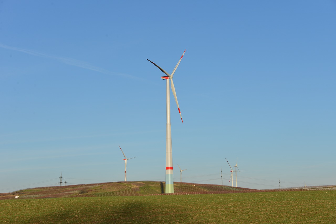 Windräder, Energija, Ekologinė Energija, Vėjo Energija, Dangus, Mėlynas, Aplinkosaugos Technologijos, Vėjo Energija, Rotorius, Vėjas