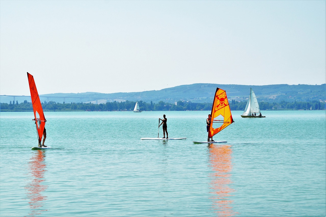 Burlenčių Sportas, Vandens Sportas, Buriu, Vasara, Ežeras, Balaton, Linksma, Vėjas, Nemokamos Nuotraukos,  Nemokama Licenzija