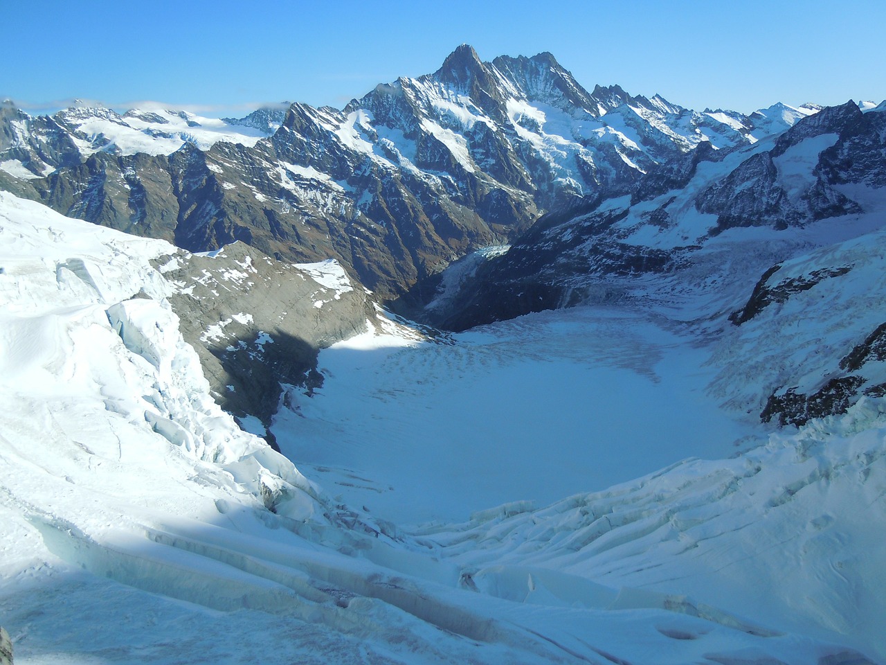 Žiema, Sniegas, Žiemos Svajonė Eigergletscher Stoties, Nemokamos Nuotraukos,  Nemokama Licenzija