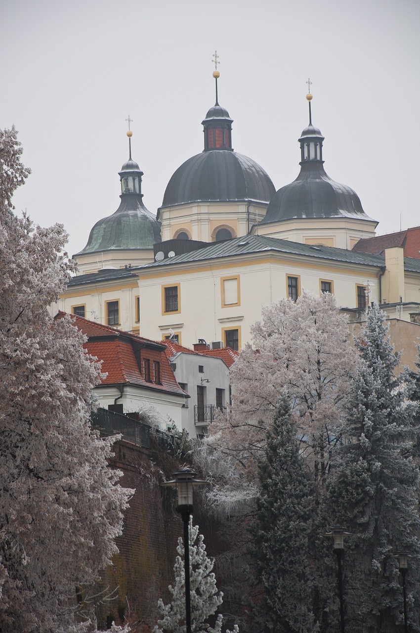 Žiema, Olomoucas, Šaltis, Bažnyčia, Nemokamos Nuotraukos,  Nemokama Licenzija