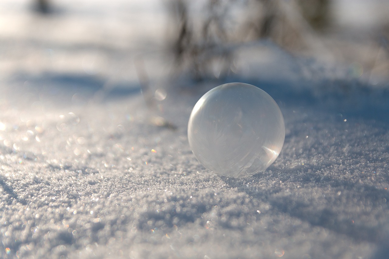 Žiema, Burbulas, Sniegas, Nemokamos Nuotraukos,  Nemokama Licenzija