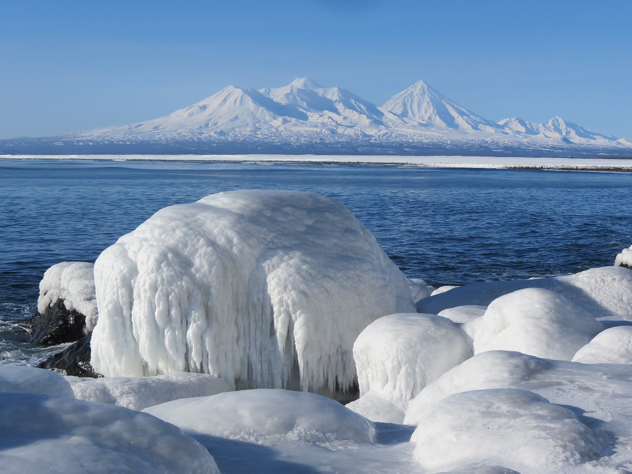 Žiema, Sniegas, Šaltis, Leann, Ledas, Šaltas, Snowdrift, Varveklių, Naples, Akmenys