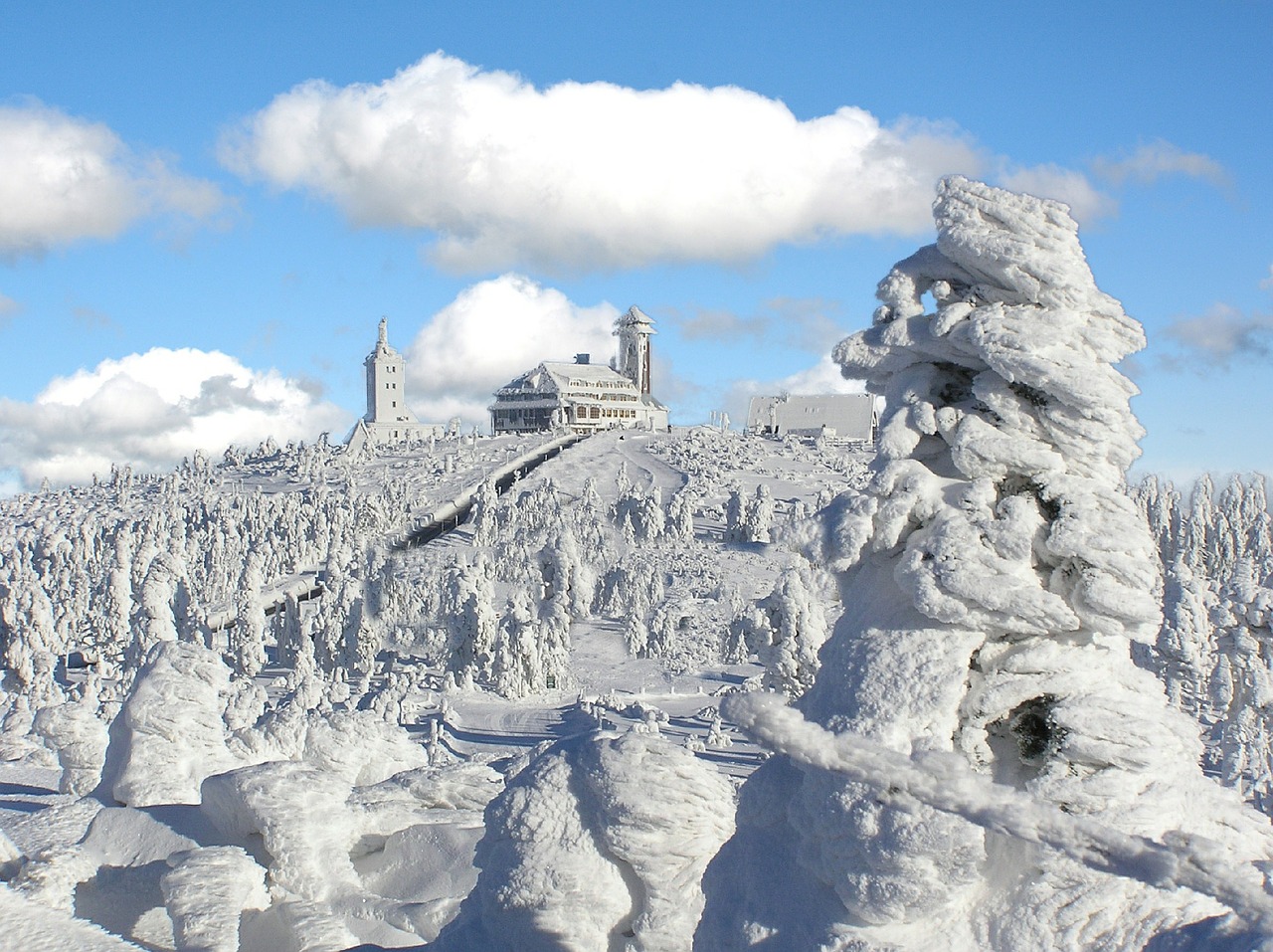 Žiema, Šaltis, Fichtelberg, Oberwiesenthal, Saksonija, Sniegas, Ledinis, Šaltas, Nemokamos Nuotraukos,  Nemokama Licenzija