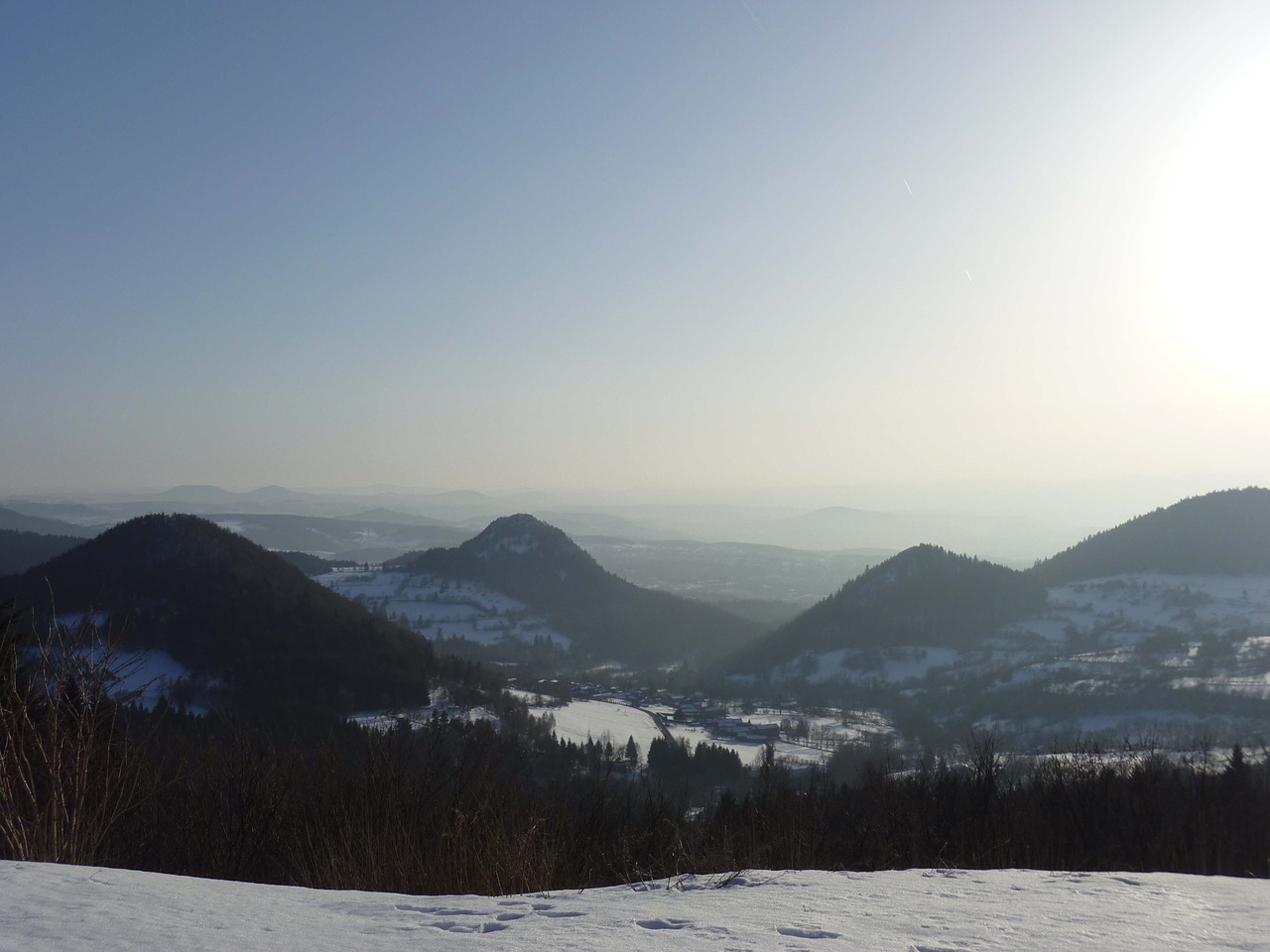 Žiemos Monedeyres, Raffy, High-Loire Auvergne, Nemokamos Nuotraukos,  Nemokama Licenzija