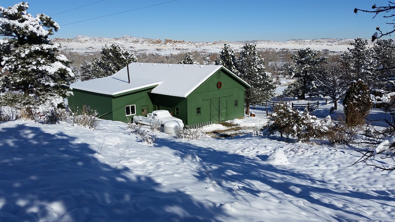 Žiemos Scenos, Žalia Tvartas, Colorado, Nemokamos Nuotraukos,  Nemokama Licenzija