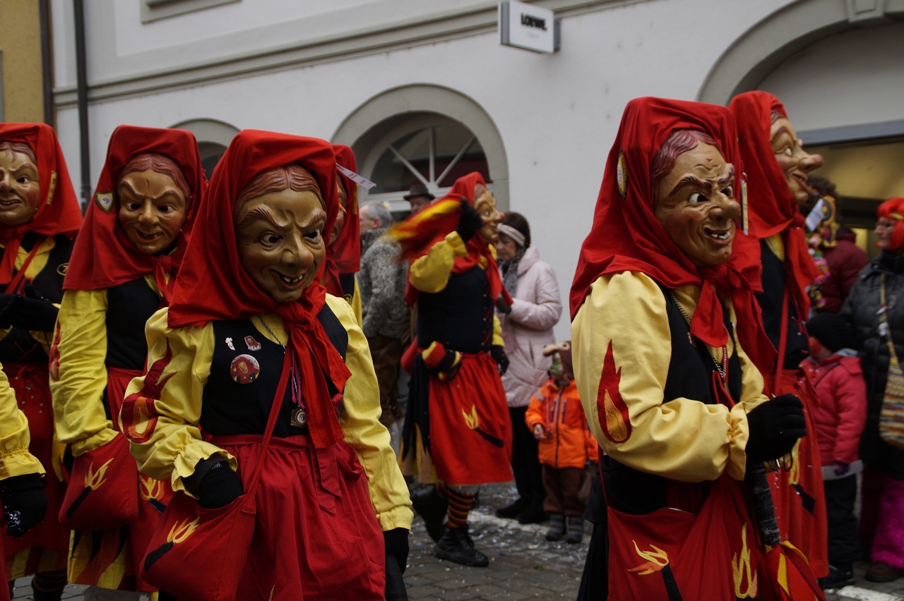 Raganos, Ugnies Ragana, Strassenfasnet, Kvailys Šokti, Švabijos Alemannic, Fasnetas, Judėti, Haes, Kaukė, Karnavalas