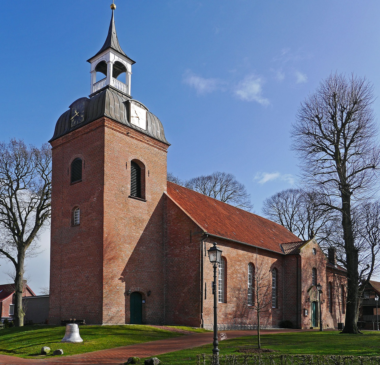 Wittmund, Rytinė Frisia, Miesto Bažnyčia, Protestantas, Varpas, Bažnyčia, Architektūra, Klinkeris, Plyta, Religija