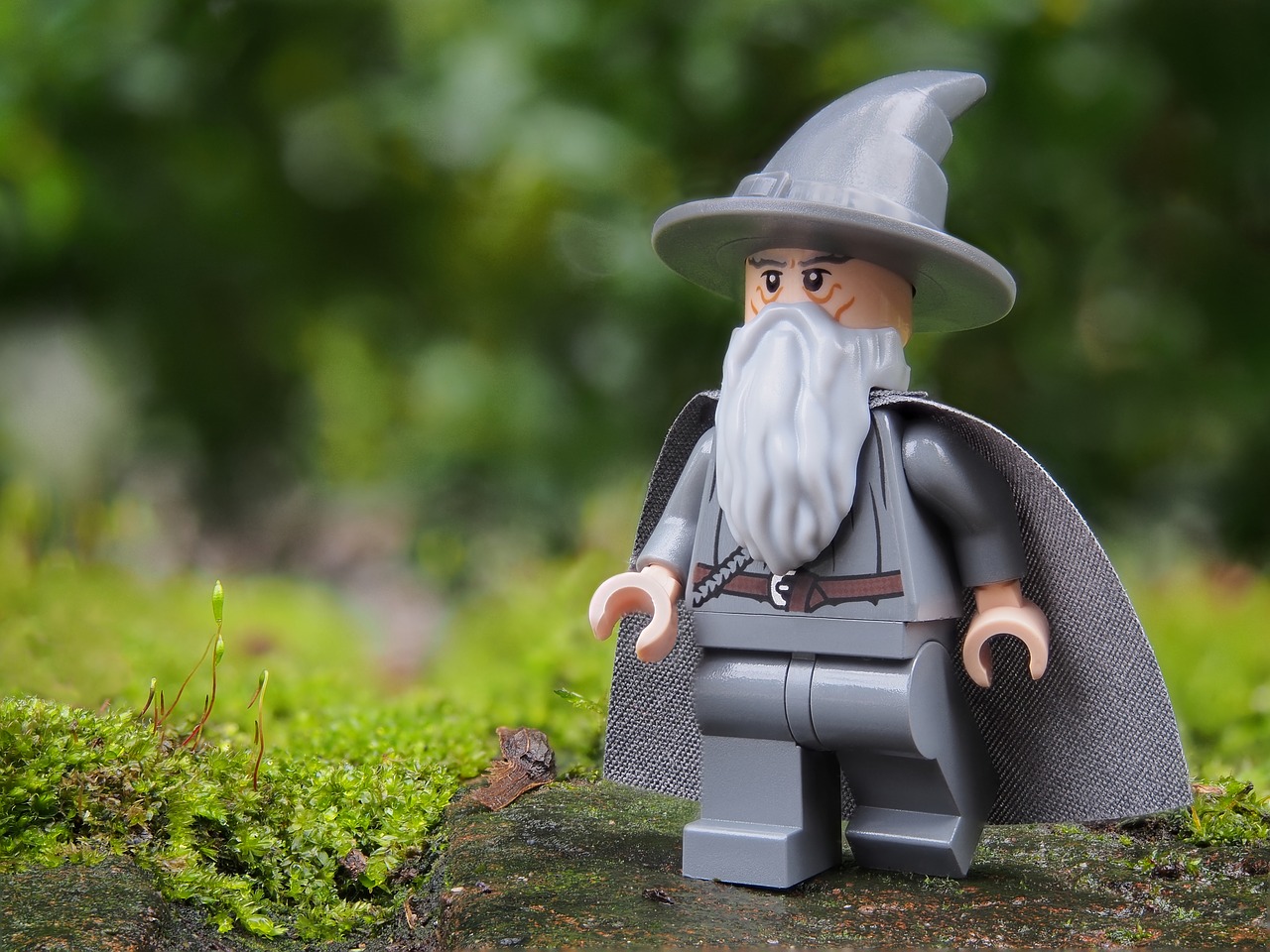 Burtininkas, Gandalf, Lego, Magija, Burtininkas, Žiedų Valdovas, Tolkien, Pilka, Magas, Fantazija