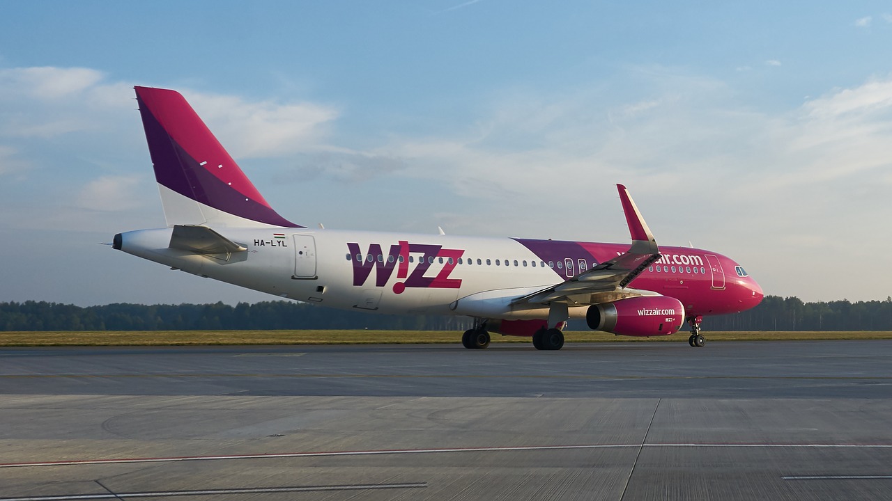 Wizz, Wizzair, Lėktuvas, Airbus, Aviacija, Oro Uostas, Transportas, Turizmas, A320, Katovicai