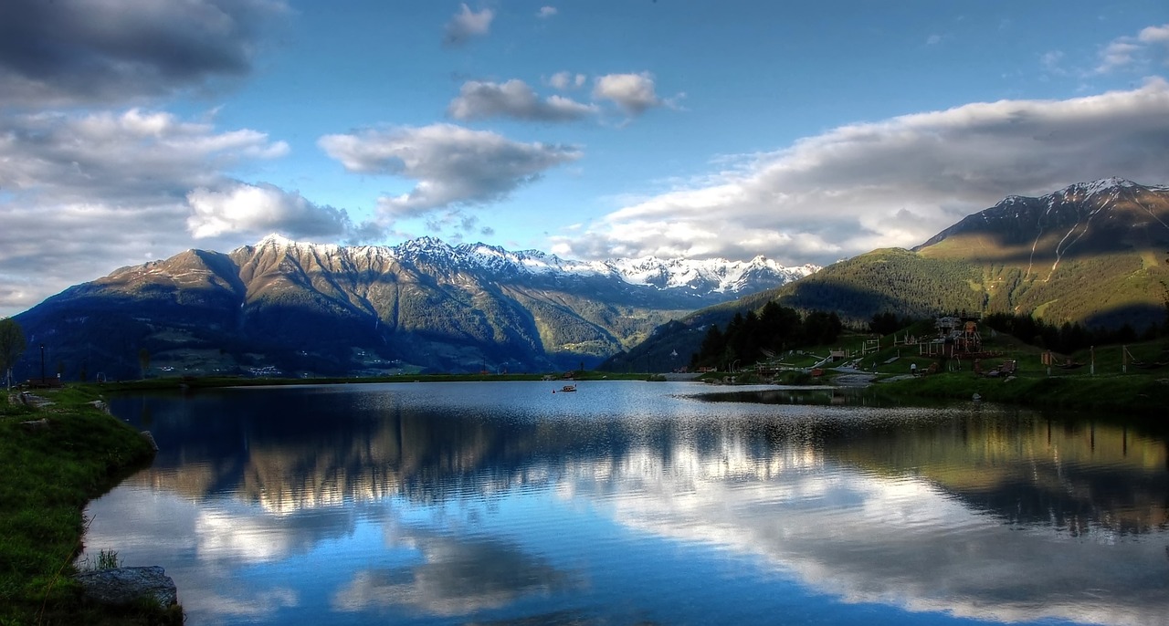 Wolfssee, Ežeras, Austria, Gamta, Kraštovaizdis, Kalnai, Bergsee, Alpių, Tvenkinys, Veidrodis