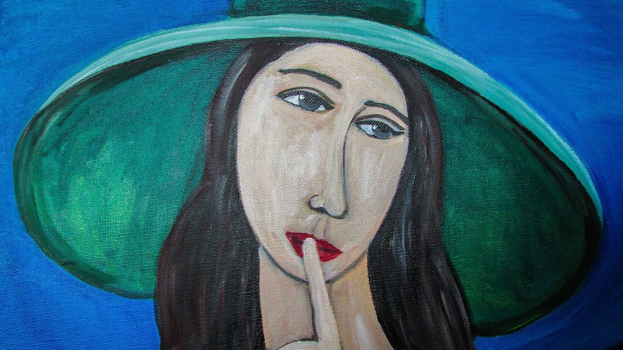 Moteris, Skrybėlę, Dažyti, Melancholiškas, Nemokamos Nuotraukos,  Nemokama Licenzija