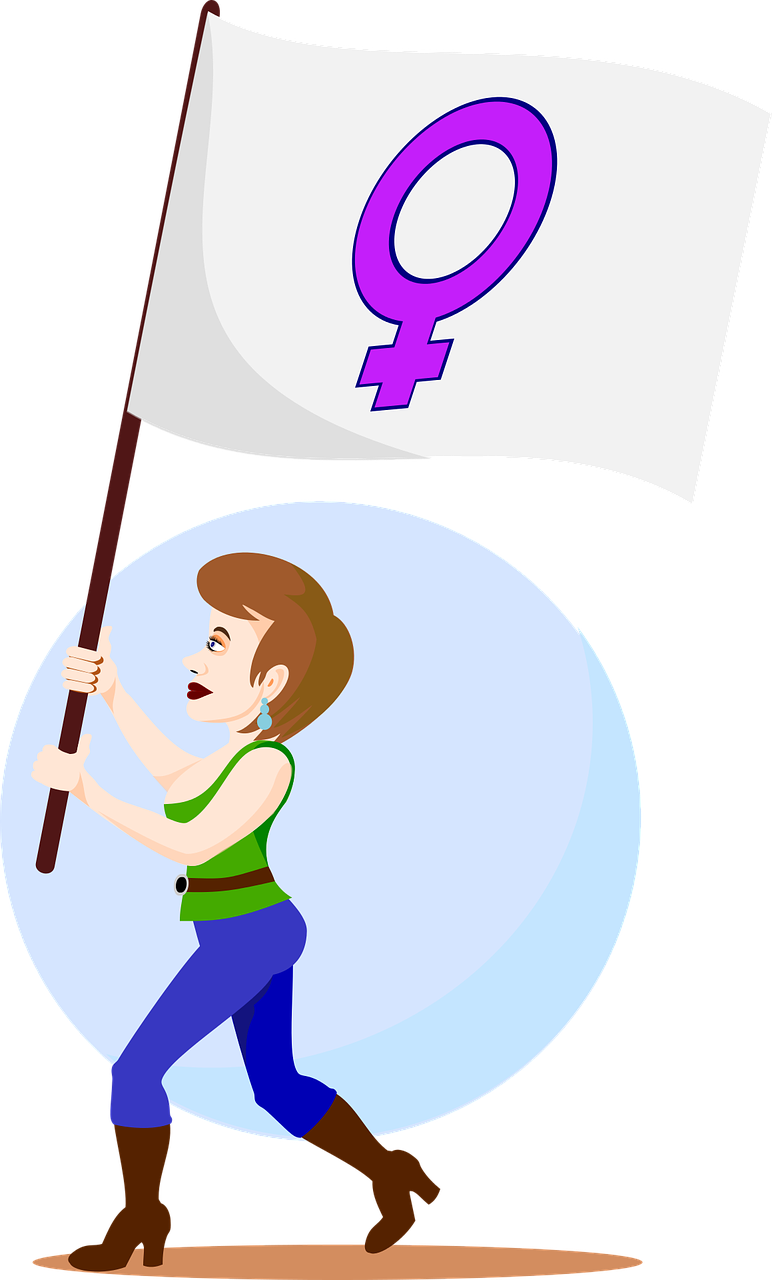 Moteris,  Protestuotojas,  Plakatas,  Protestuoti,  Feministė,  Feminizmas,  Kovas,  Socialinių Judėjimų,  Simbolis,  Vėliava