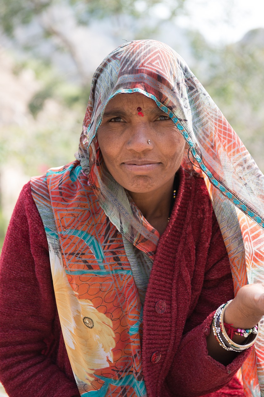 Moteris, Jaipur, Indija, Nemokamos Nuotraukos,  Nemokama Licenzija