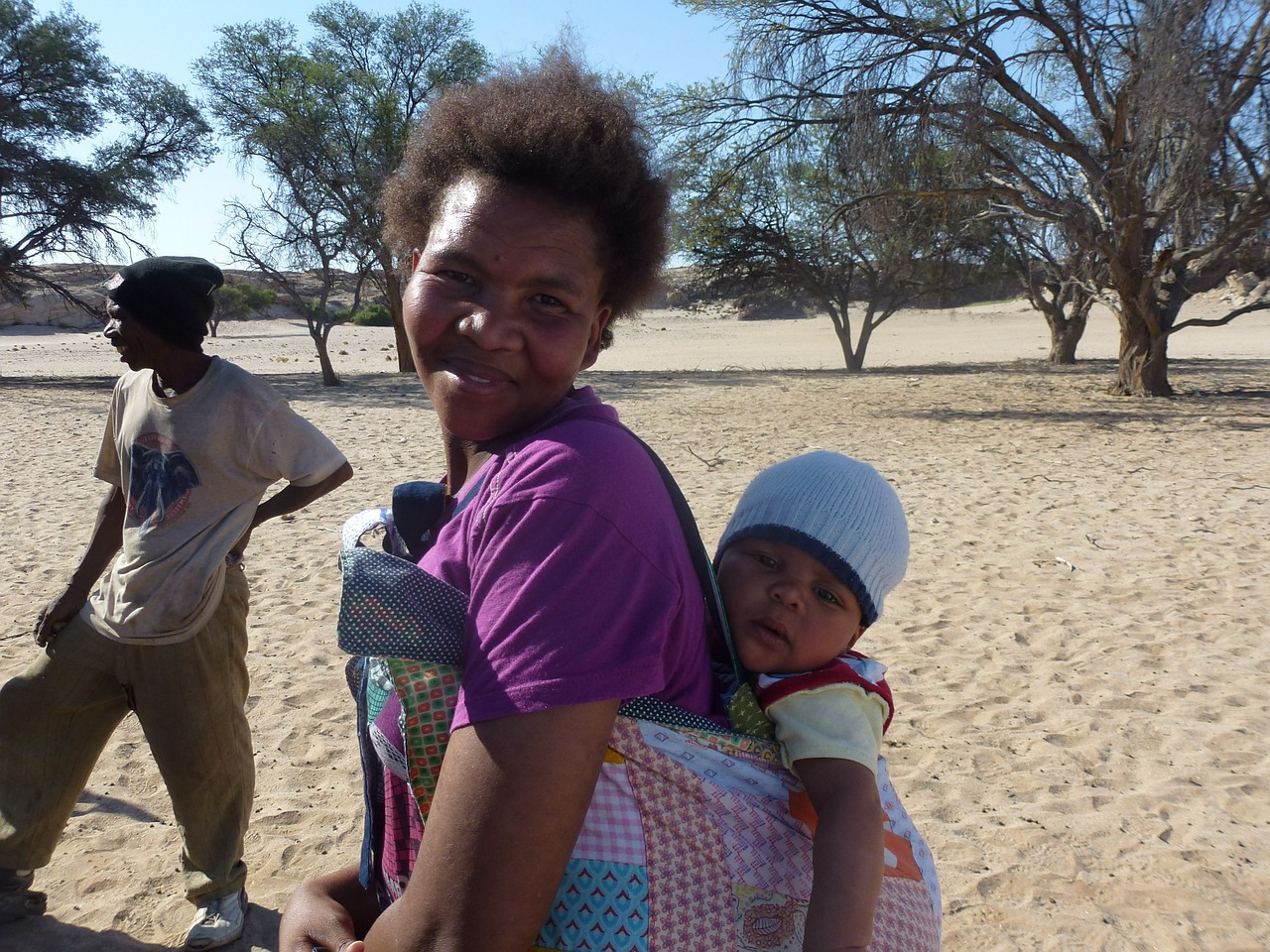Moteris, Vaikas, Afrika, Namibija, Kelionė, Nemokamos Nuotraukos,  Nemokama Licenzija