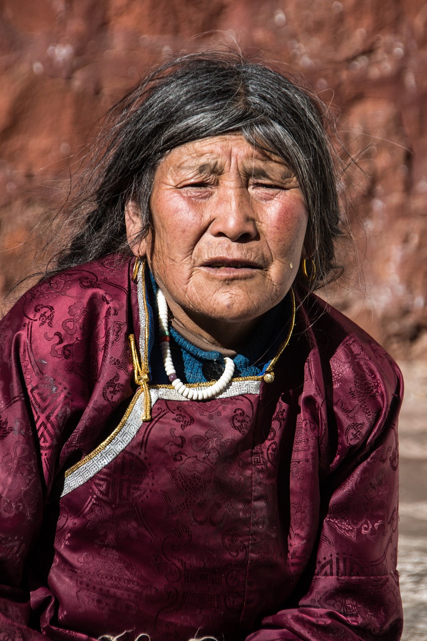 Moteris, Tibetas, Vietiniai, Nemokamos Nuotraukos,  Nemokama Licenzija