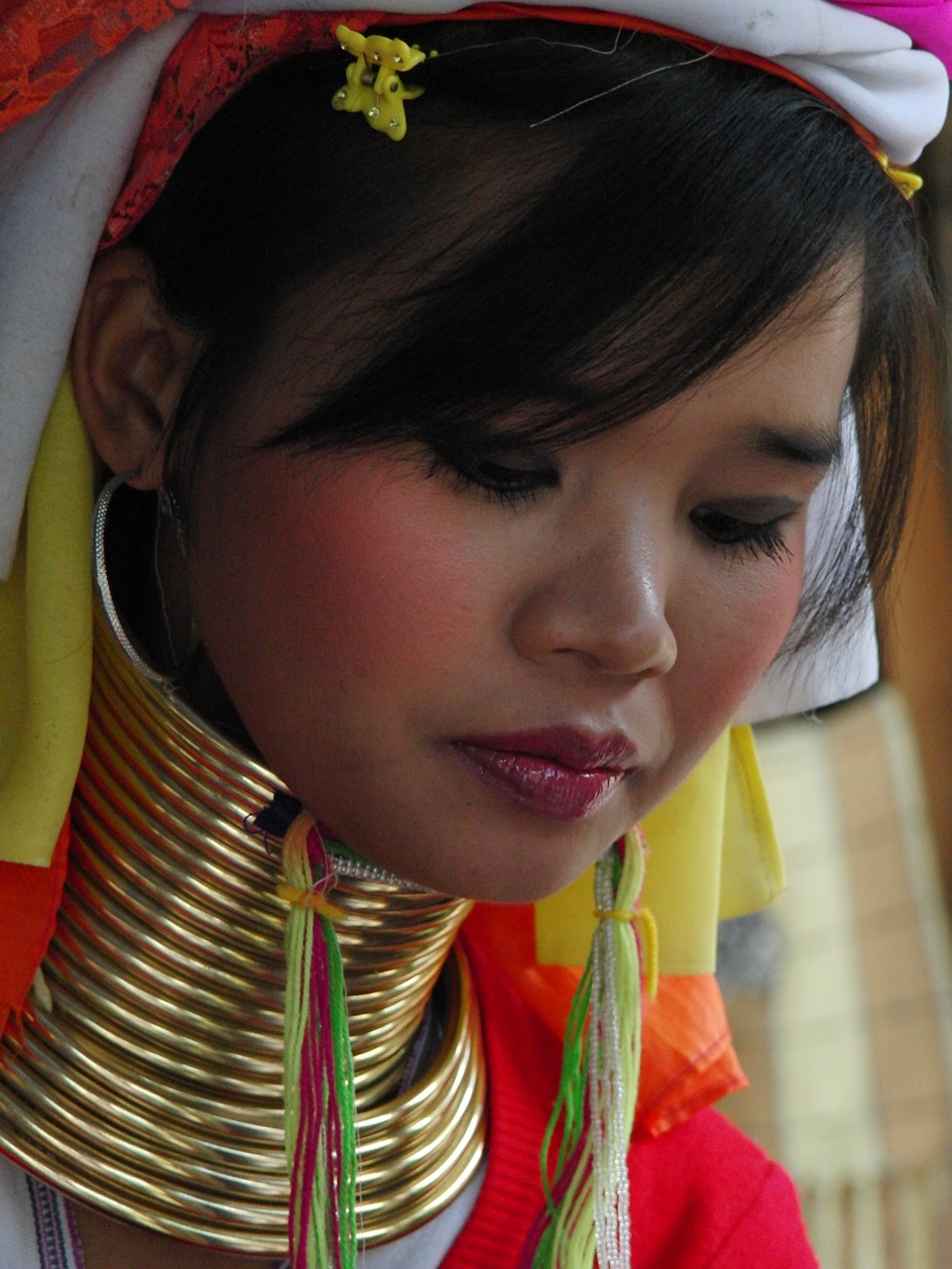 Moteris, Tailandas, Burma, Kalnų Regionas, Kalnų Gentis, Kalnų Liaudies, Vietinė Kultūra, Kostiumas, Tradicija, Folkloras