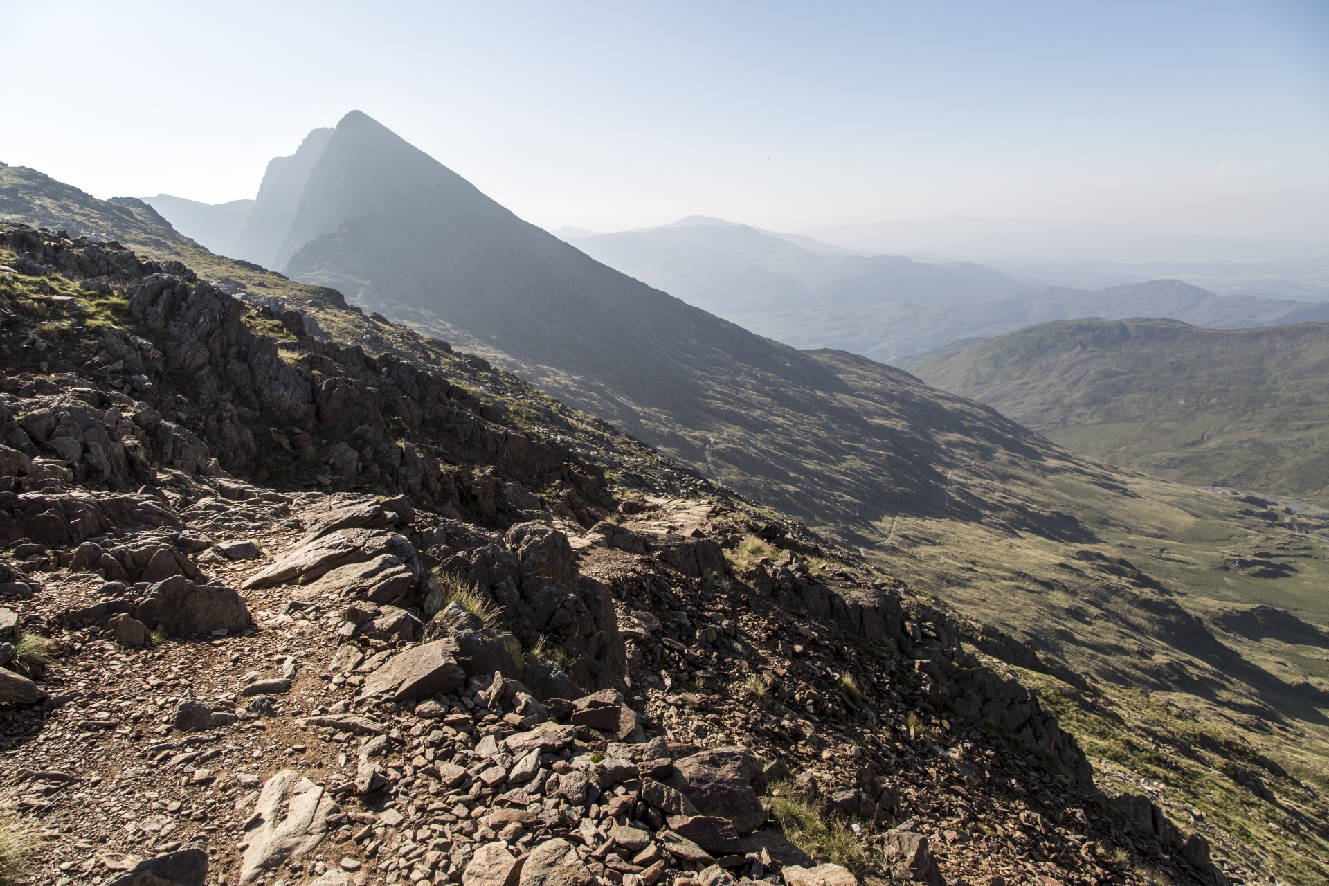 Snieguotė,  Slėnis,  Valų Kalba,  Kalnai,  Snowdon,  Uk,  Lauke,  Kiauras,  Kalnas,  Natūralus