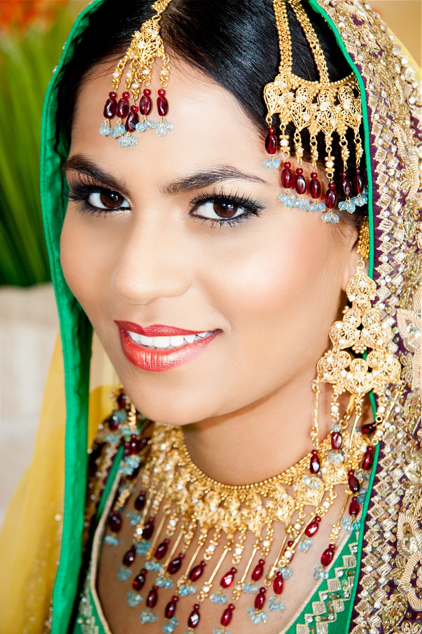 Moteris Šypsosi, Pakistanas, Indijos, Kultūra, Portretas, Tradicinis, Šypsosi, Etninis, Tautybė, Moteris