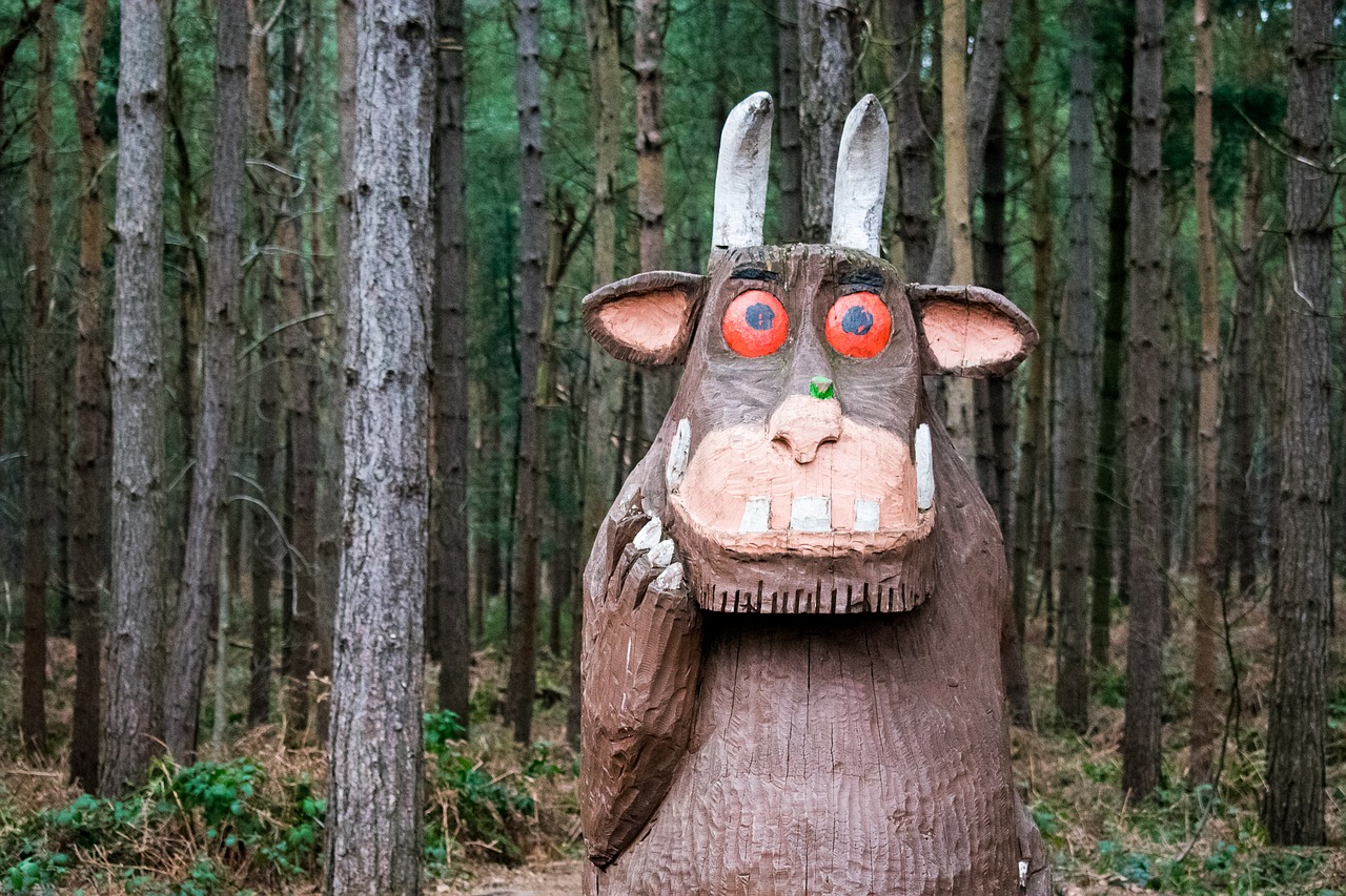 Mediena, Medis, Gamta, Lauke, Parkas, Gruffalo, Miškas, Nemokamos Nuotraukos,  Nemokama Licenzija