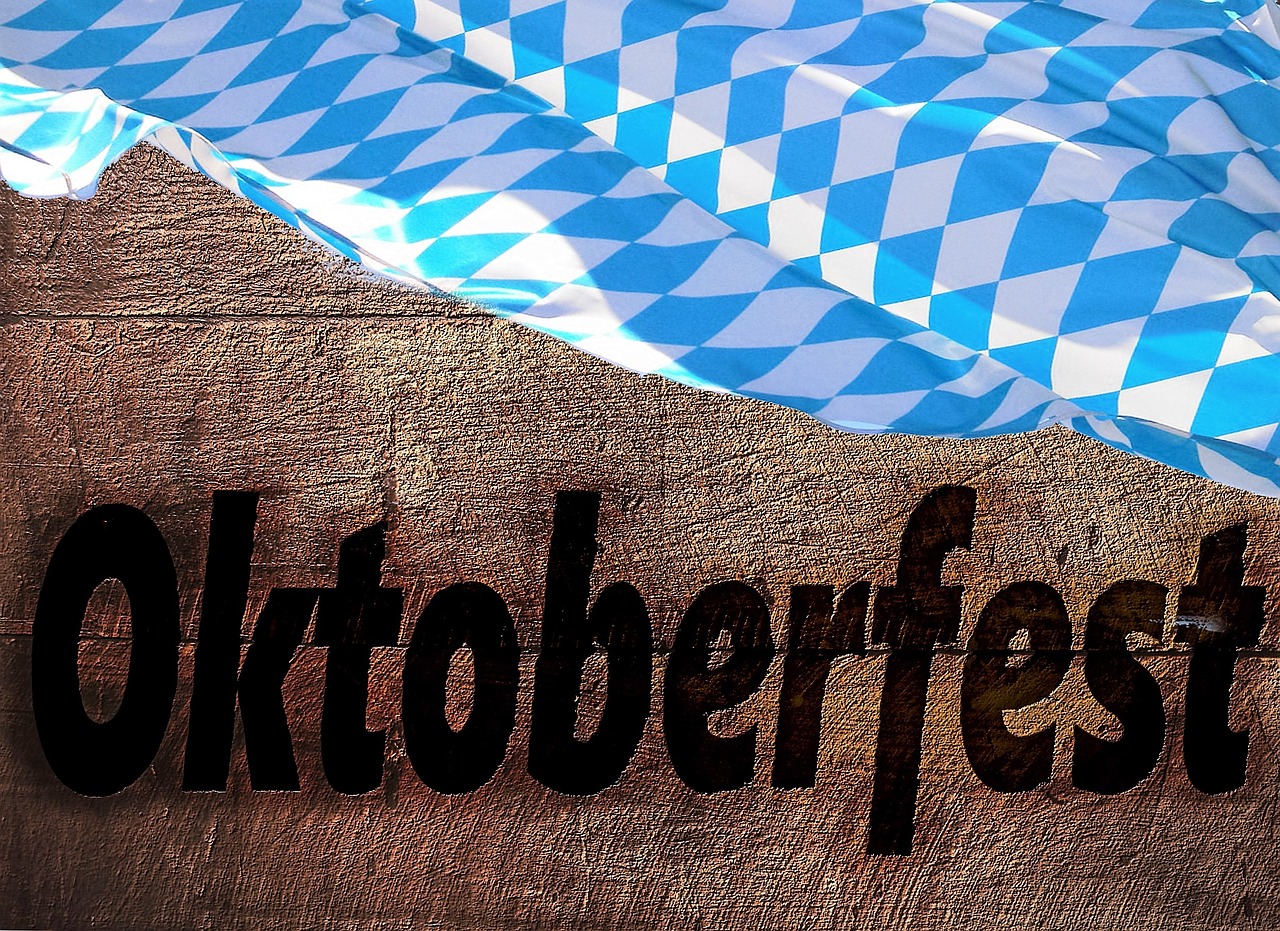 Mediena, Oktoberfest, Vėliava, Bavarija, Apdaila, Gastronomija, Lentos, Bavarian, Siena, Kriauklė