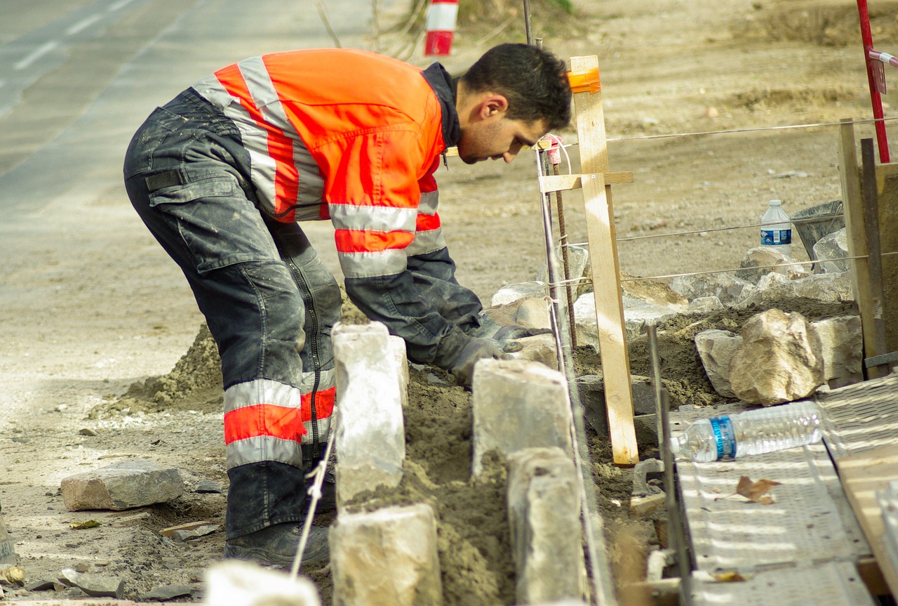 Darbuotojas, Mūra, Betonas, Akmenys, Nemokamos Nuotraukos,  Nemokama Licenzija