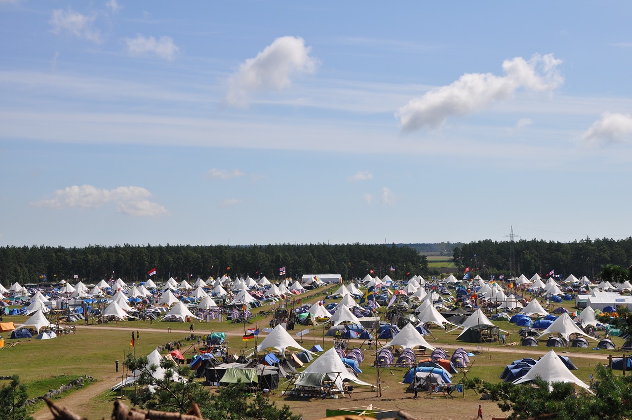 Pasaulio Jamboree,  Stovykla,  Kelio Ieškiklis,  Gamta,  Kempingas,  Tarptautinis,  Lauke,  Palapinė,  Švedija,  Stovyklavietė