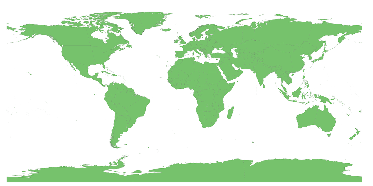 Pasaulio Žemėlapis, Šalyse, Vektorius, Žemė, Nemokama Vektorinė Grafika, Nemokamos Nuotraukos,  Nemokama Licenzija