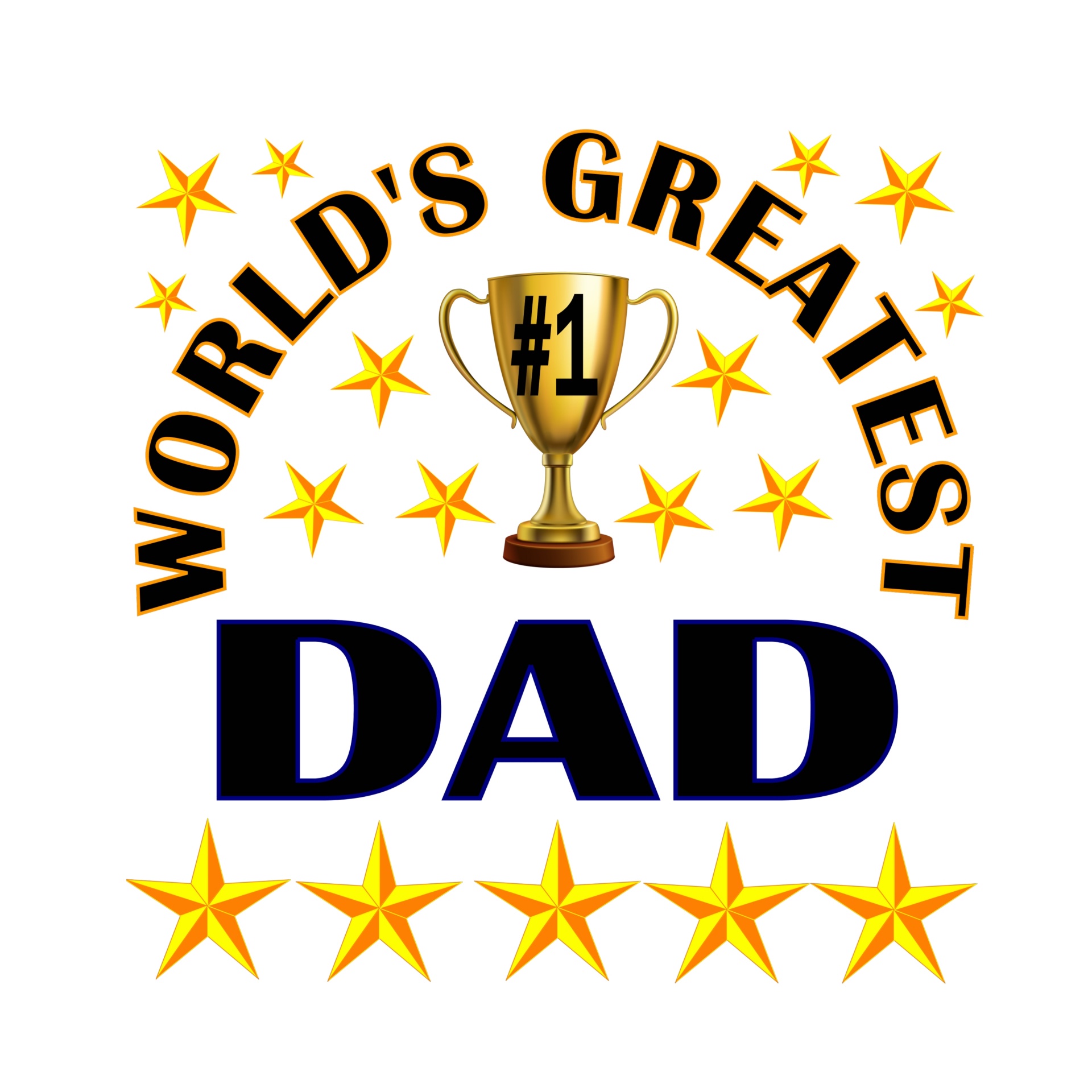 Pasaulio Didžiausias Tėtis,  Tėtis,  Tėvas,  Žvaigždės,  Trofėjus,  Pagarba,  Meilė,  Grožėtis,  Apdovanojimas,  Auksas & Nbsp