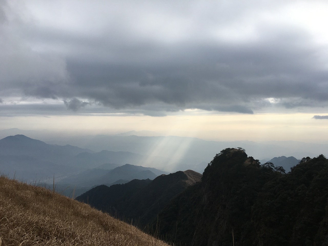 Wugongshan, Kraštovaizdžio Tapyba, Saulėtekis, Nemokamos Nuotraukos,  Nemokama Licenzija