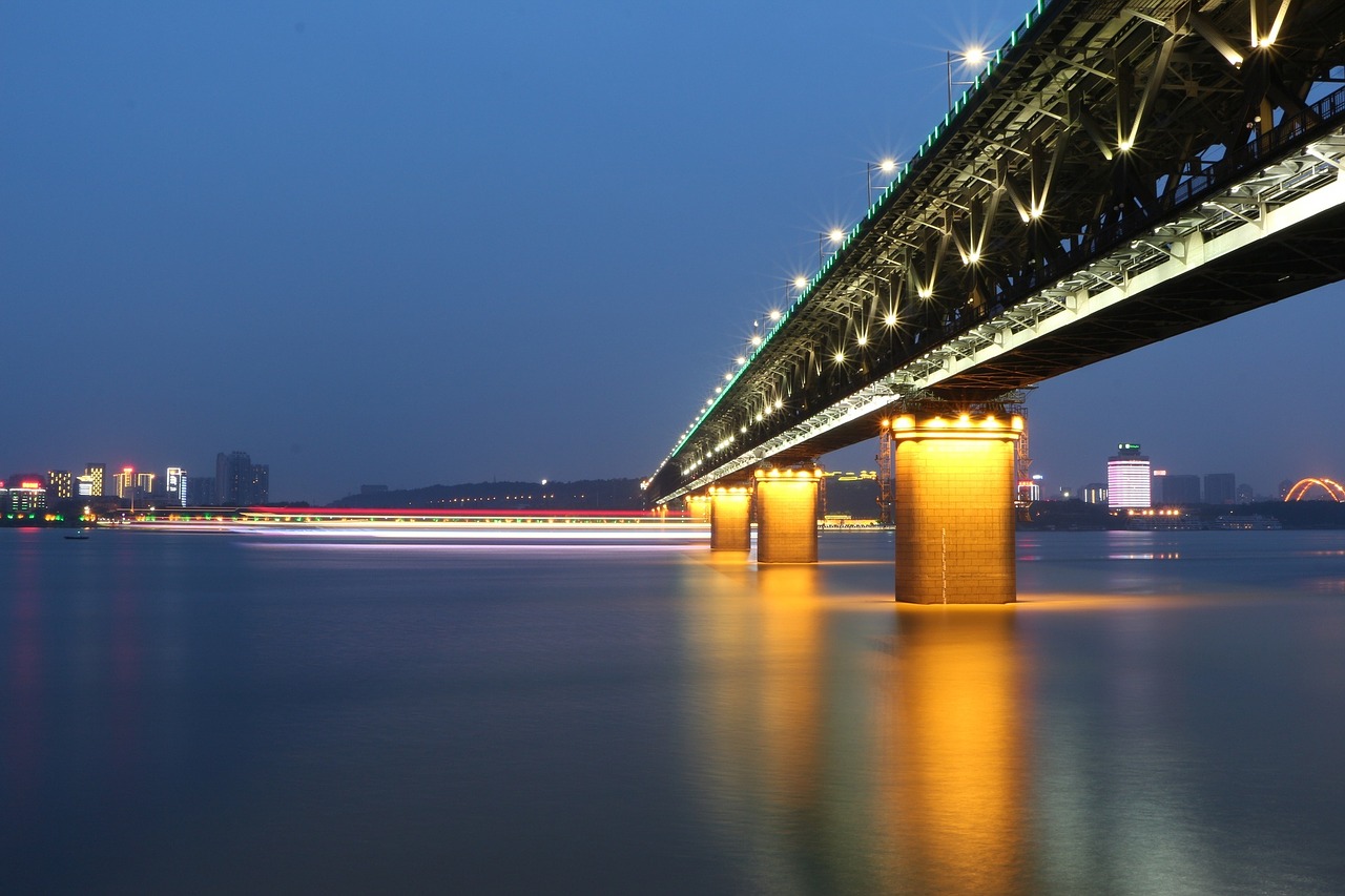 Uhanas, Uhanas Jangtze Upės Tiltas, Jangdzės Upė, Nemokamos Nuotraukos,  Nemokama Licenzija