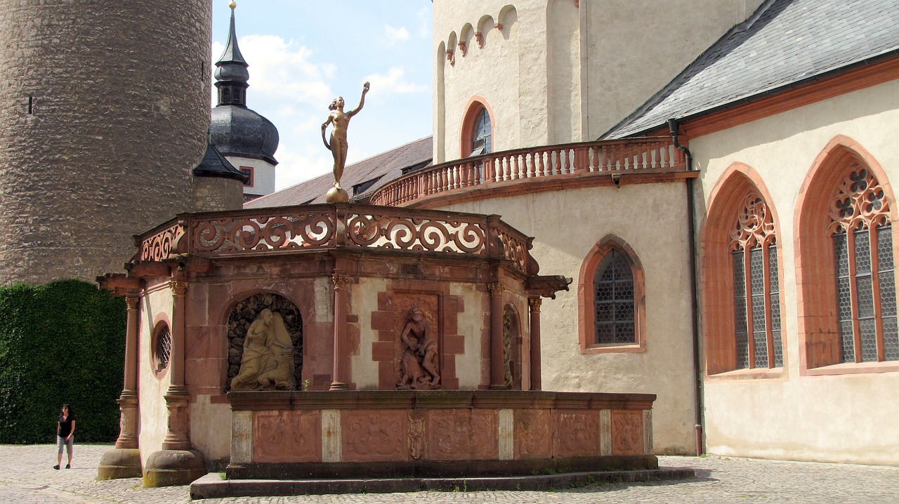 Würzburg, Rusijos Tvirtovė, Fontanas, Nemokamos Nuotraukos,  Nemokama Licenzija