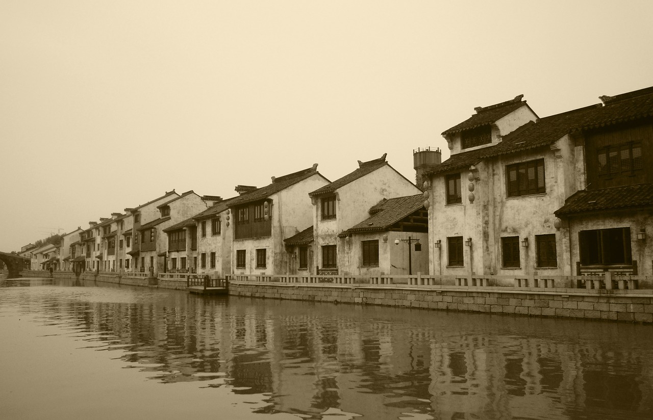 Wuxi, Qingming Tiltas, Kraštovaizdis, Watertown, Nemokamos Nuotraukos,  Nemokama Licenzija