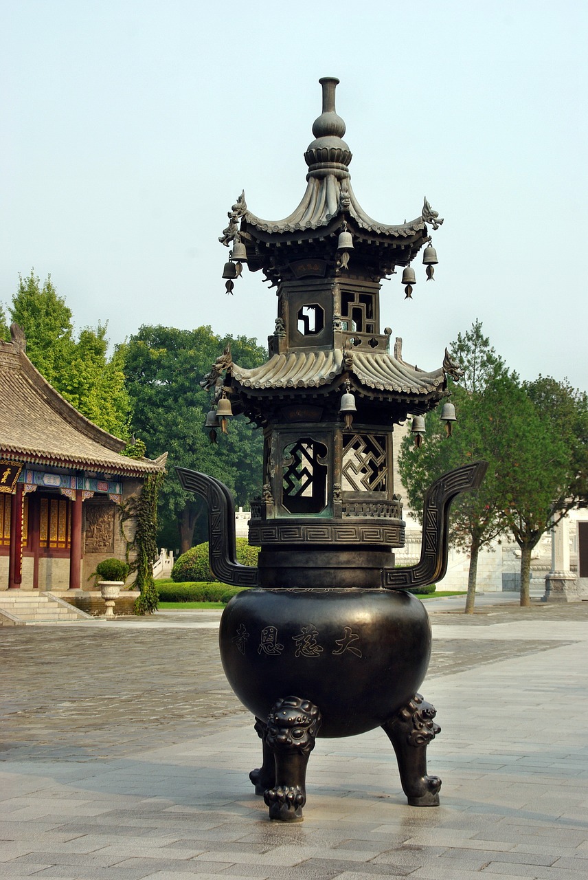 Xian, Pagoda, Smilkalų Degiklis, Laukiniai Žąsys, Nemokamos Nuotraukos,  Nemokama Licenzija