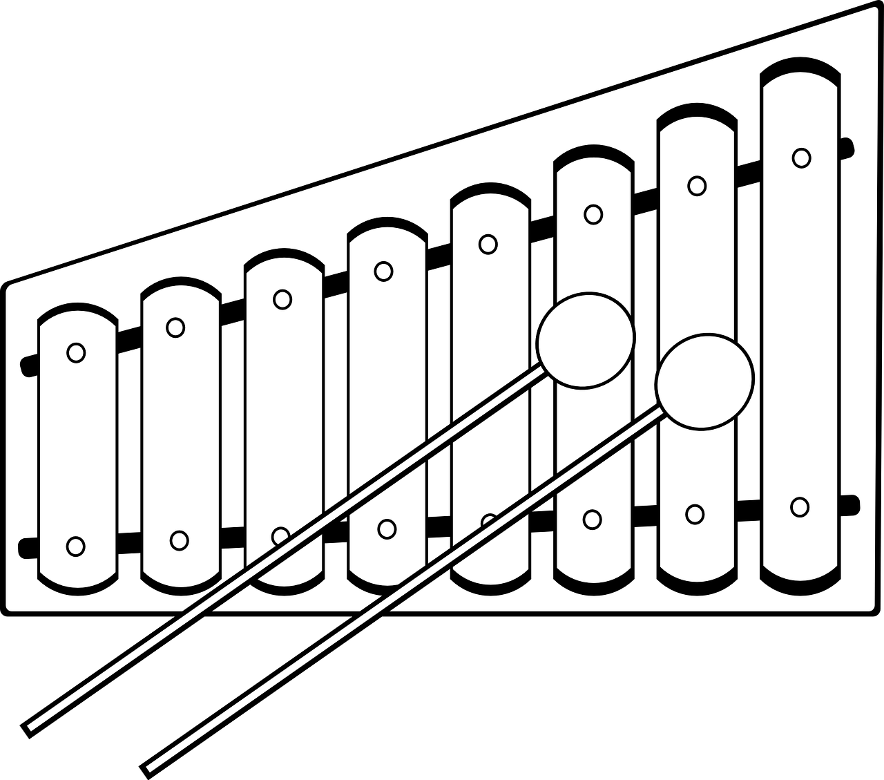 Ksilofonas, Muzikinis Instrumentas, Mallets, Žaislinis Ksilofonas, Marimba, Mušamieji Instrumentai, Nemokama Vektorinė Grafika, Nemokamos Nuotraukos,  Nemokama Licenzija